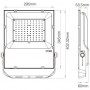 Projecteur LED extérieur 100W RGB+CCT | Mi Light