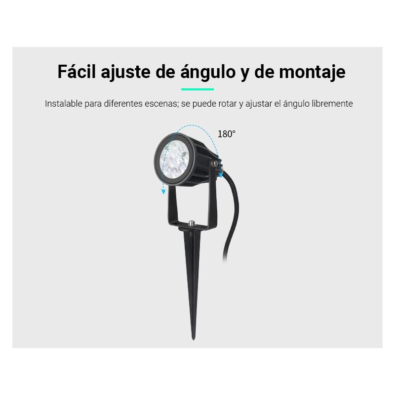 Spot LED de jardin 6W RGB  Mi Light