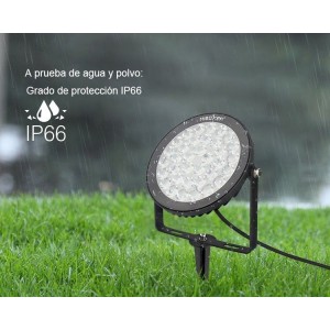 Spot LED extérieur sur piquet 15W RGB