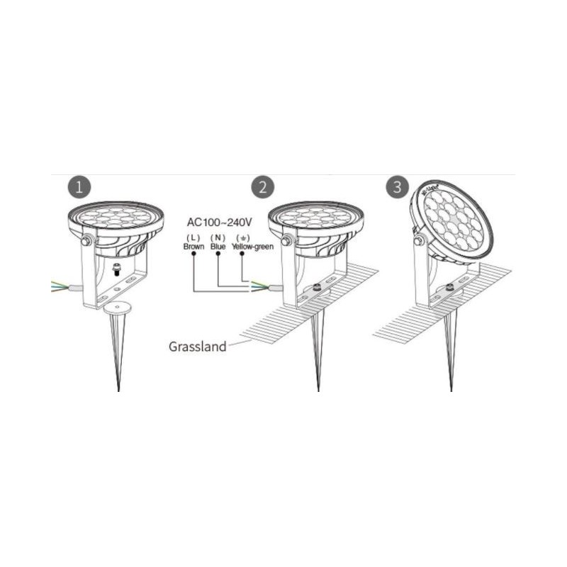 Spot LED RGB CCT 15W Mi Light