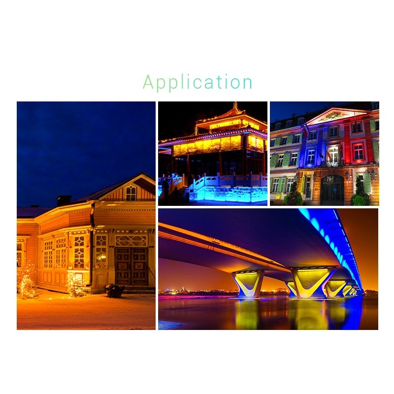 éclairage led extérieur rampe led