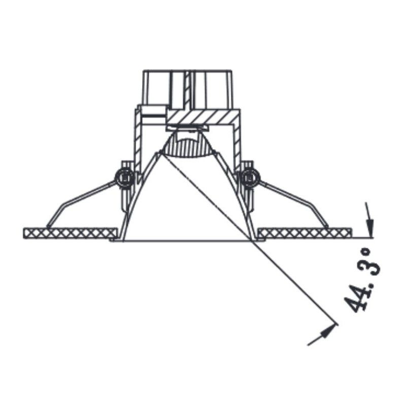 Spot encastrable LED 11W 15º Spot encastrable LED 11W 15º