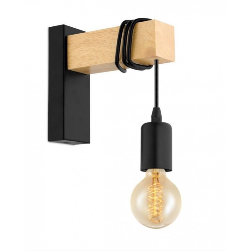 Applique murale townshend LED en bois