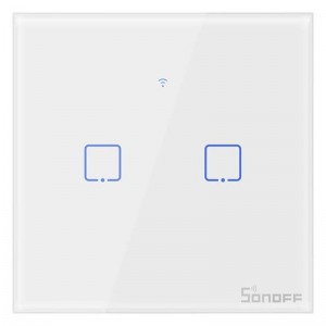 Double interrupteur tactile WiFi / SmartHome SONOFF Touch