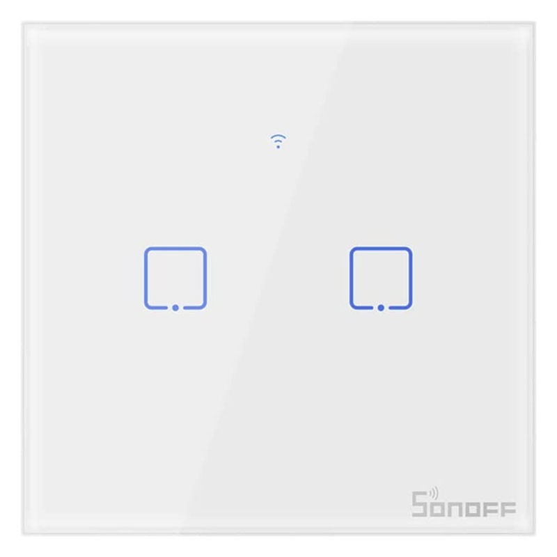 Double interrupteur tactile WiFi / SmartHome SONOFF Touch