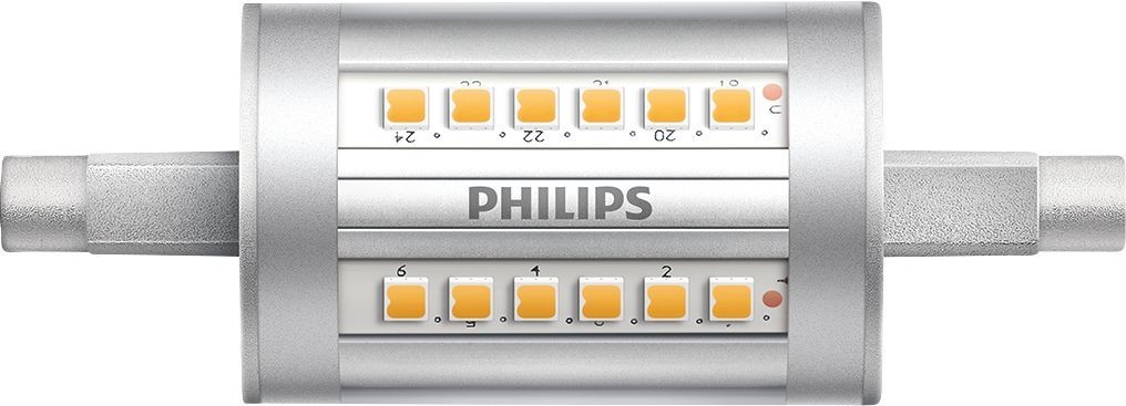 Ampoule LED R7S 7,5W 950lm 78mm 3000K - CorePro LED linear Philips
