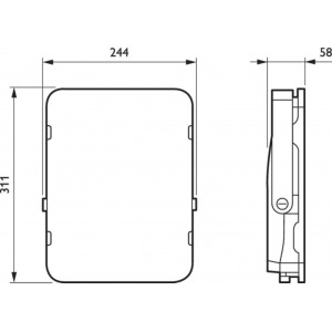 Projecteur LED 100W 10500lm IP65 - Philips