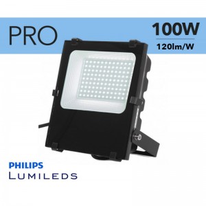 Projecteur LED extérieur 100W Chip Philips IP65