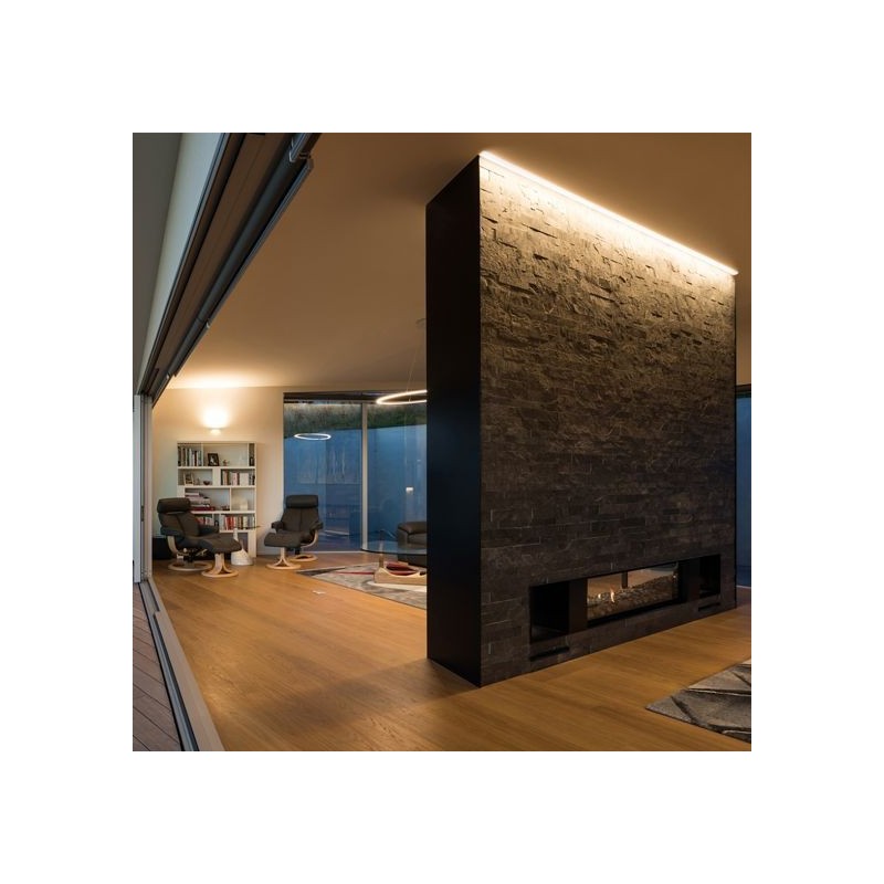 application profilé angle plafond