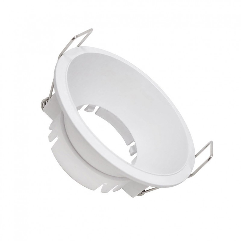 Support Spot Encastrable Plafond Noir / Blanc ø 96mm GU10 /GU5.3