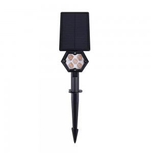 Spots LED solaires 2W avec capteur