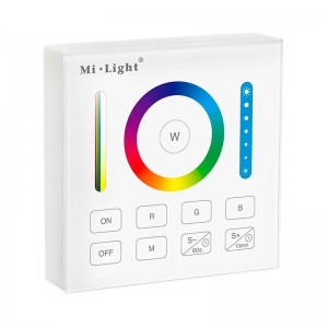 Télécommande murale RGB+CCT - 1 zone - Blanc - Milight