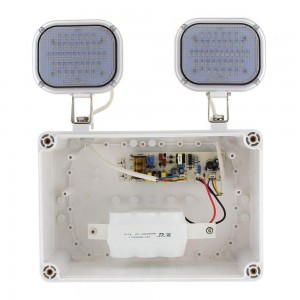 Bloc de secours LED 2x6W IP65