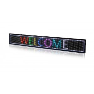 Afficheur LED P7 RGB WIFI / USB 1000x150mm