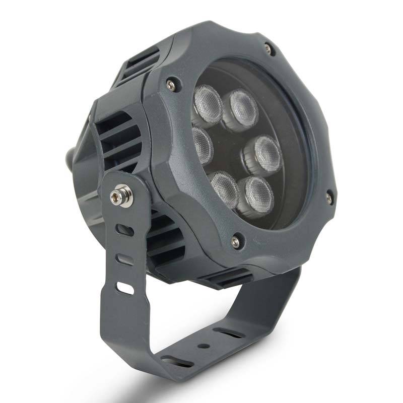 Projecteur LED extérieur RGB 18W 24V 15º