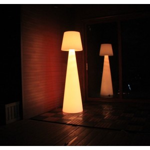 Lampadaire extérieur LED RGBW