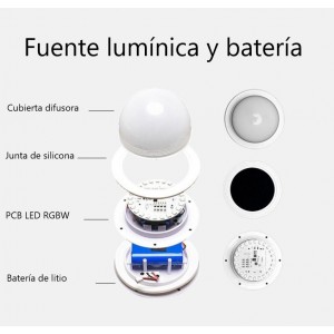 Lampe de table LED lumineuse