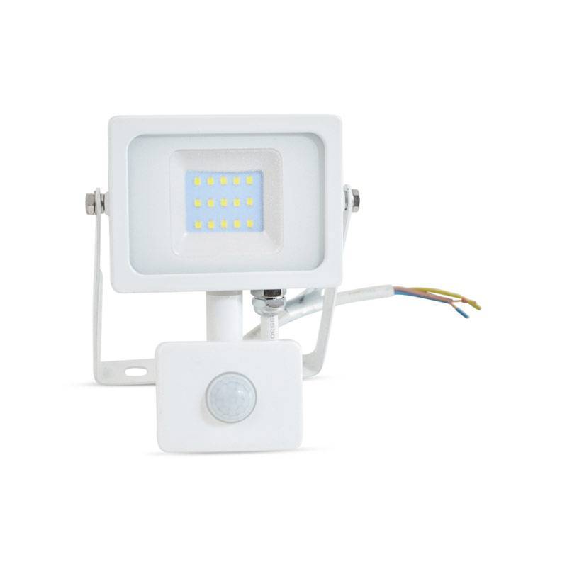 Projecteur LED 10W détecteur de présence IP65