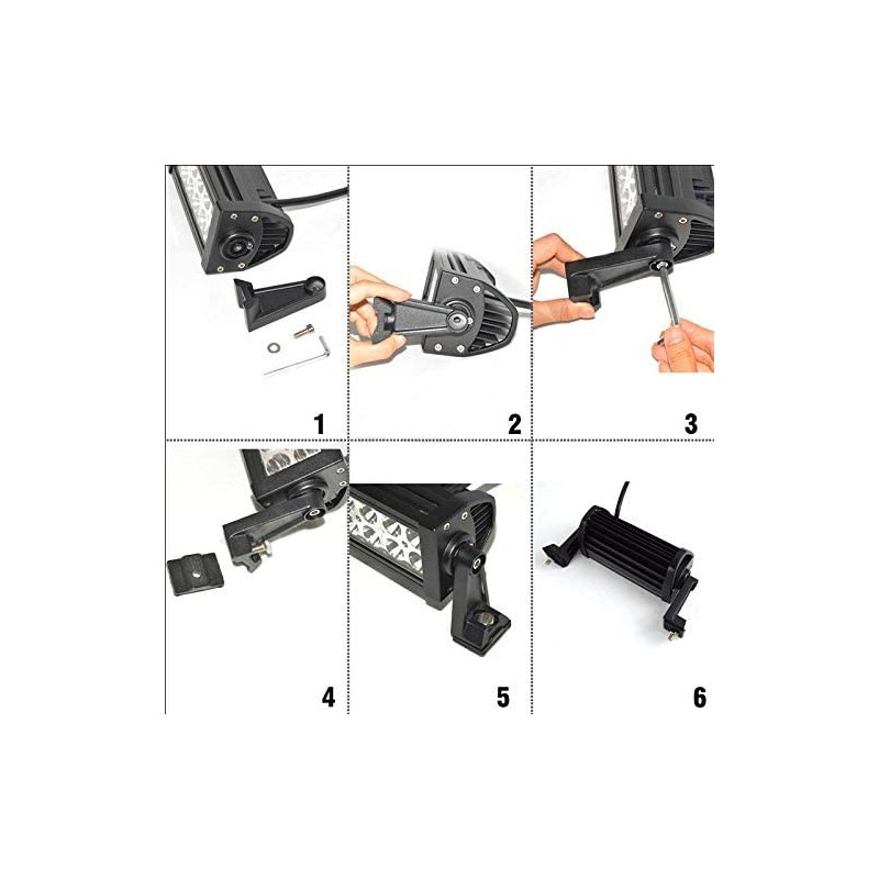 Rampe LED pour 4x4 240W 30º 1065mm Rampe LED pour 4x4 240W 30º 1065mm