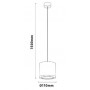 dimensions lampe suspendue