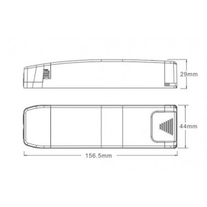 Driver LED TRIAC dimmable 43-60V-DC 500ma 30W