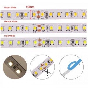 Rouleau de 5m de Ruban LED PRO Etanche Extérieur 24V 60LED/M CRI90