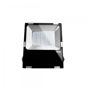 Projecteur LED 50W RGB + CCT Contrôle WIFI COB IP65 85-260V 120º noir