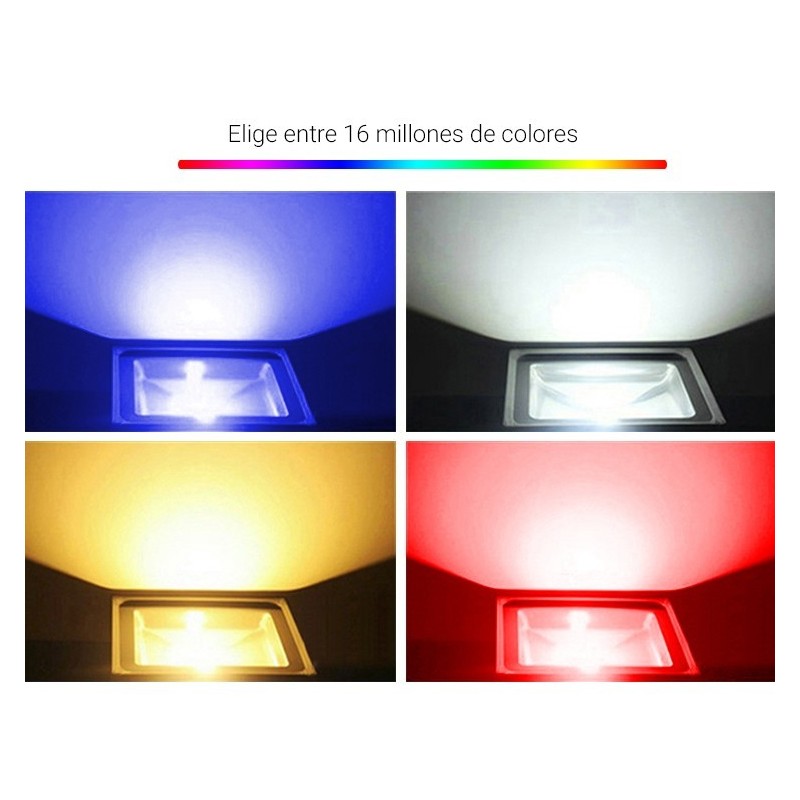 Projecteur LED 50W RGB + CCT Contrôle WIFI Projecteur LED 50W RGB + CCT Contrôle WIFI