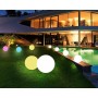 boule lumineuse LED RGBW sans fil 50cm pour extérieur