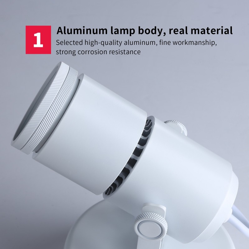 Applique LED 12W orientable avec focale ajustable Applique LED 12W orientable avec focale ajustable