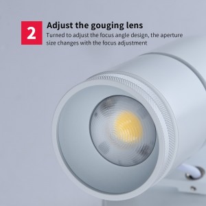 Applique LED COB 12W orientable