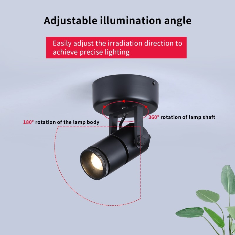 spot LED noir orientable spot LED noir orientable