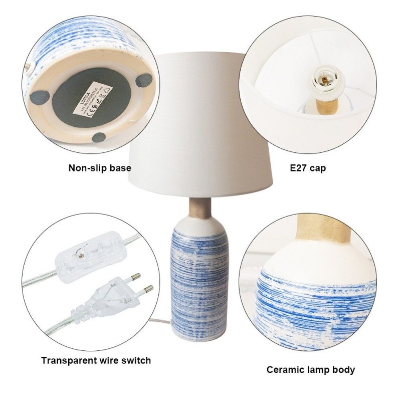 Lampe de table en céramique SEA