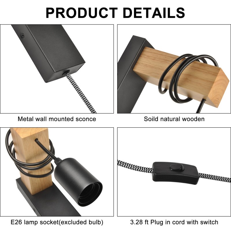 Applique en bois Applique en bois