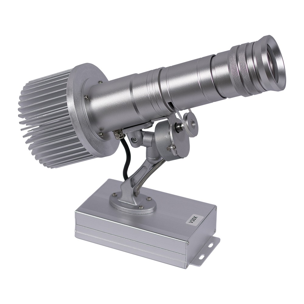 Projecteur de logos LED rotatif longue portée 30W