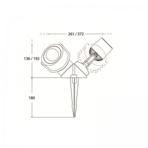 dimension applique de jardin