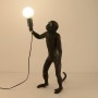 lampe sur pied singe en résine