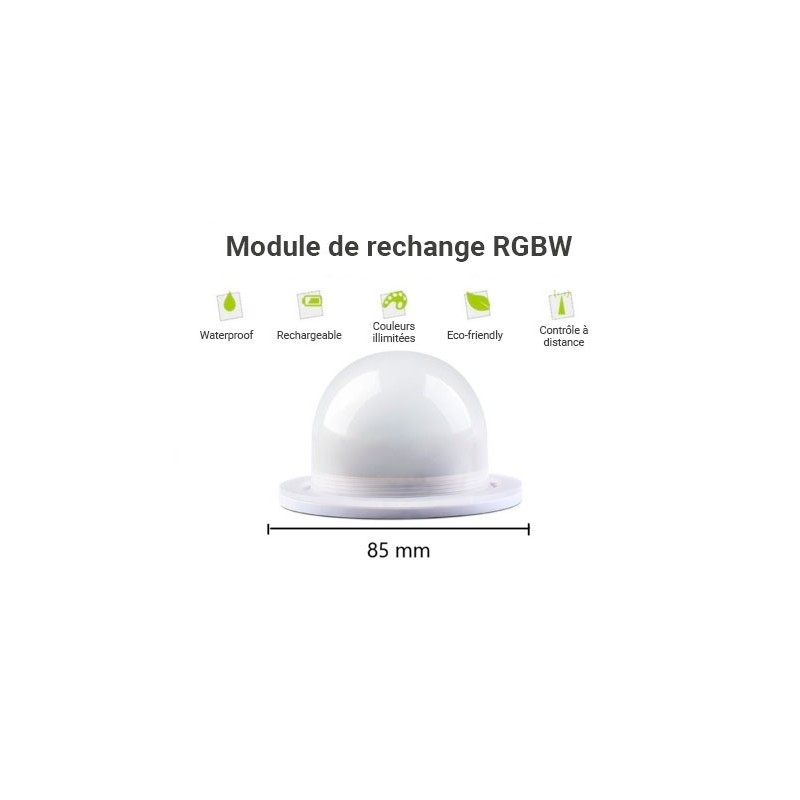 Module de remplacement pour boule lumineuse