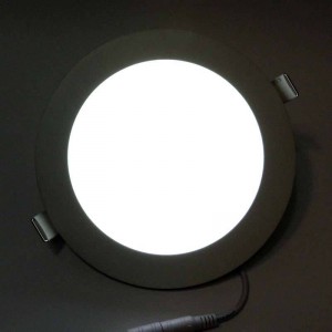 Spot LED encastrable extra-plat circulaire 12W