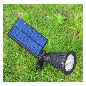 spot avec panneau solaire
