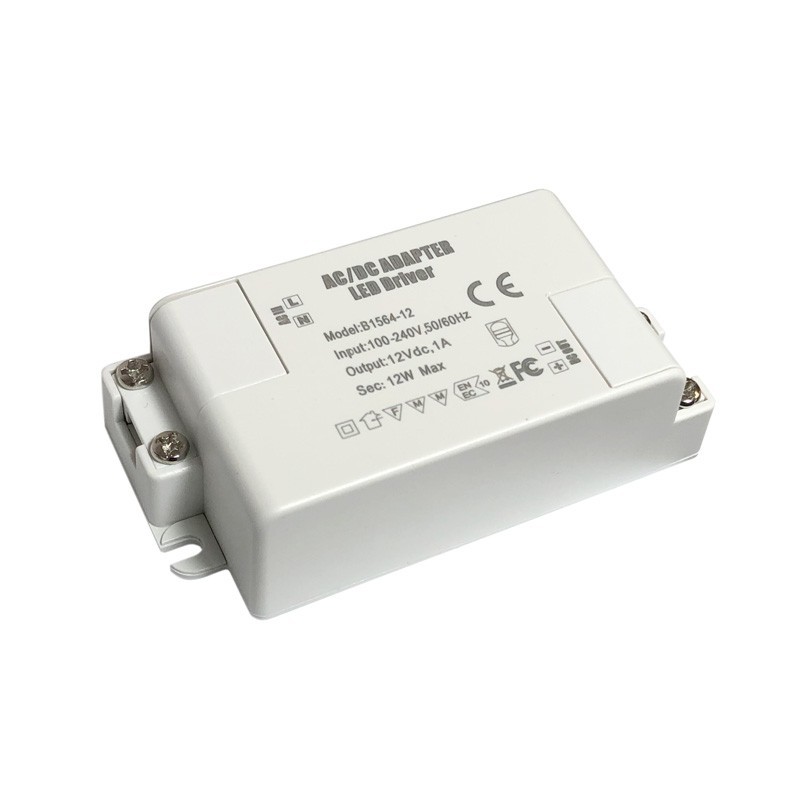 Alimentation 12V/DC 0,1-12W, IP65, 220-240V/AC