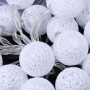 éclairage décoratif boule de coton