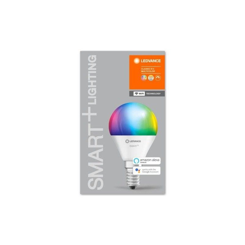 Ampoules LED sphériques intelligentes E14 SMART WiFi RGBW 5W