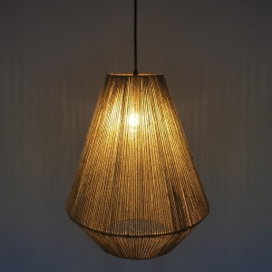 lampe suspendue corde