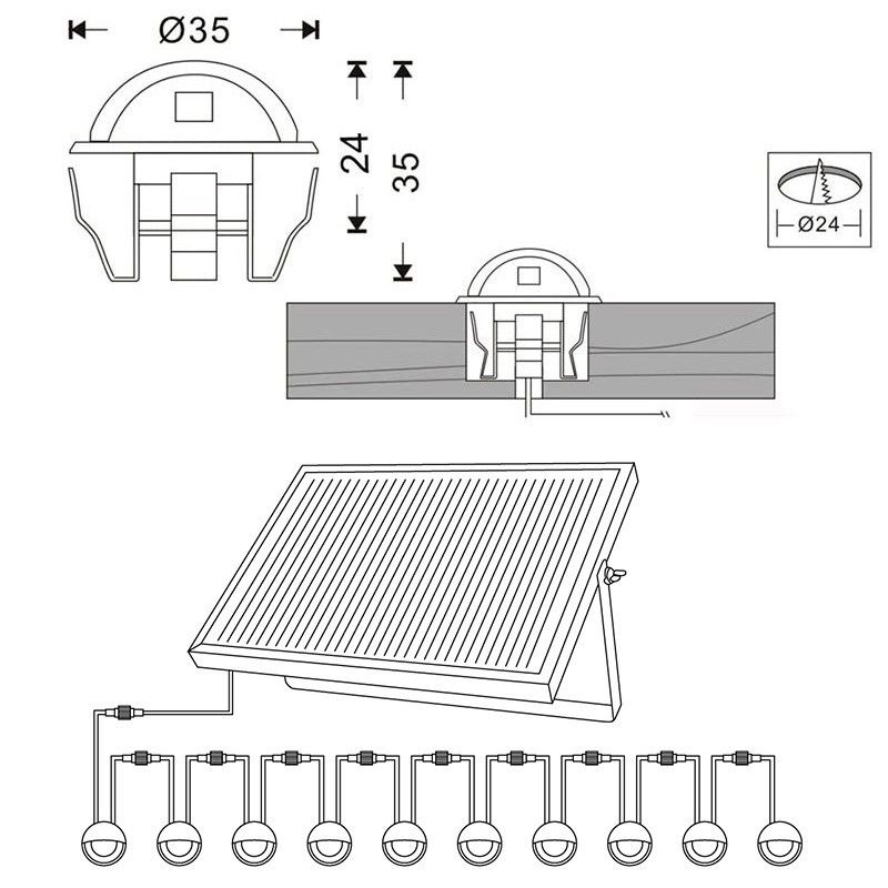 spots encastrables solaire spots encastrables solaire