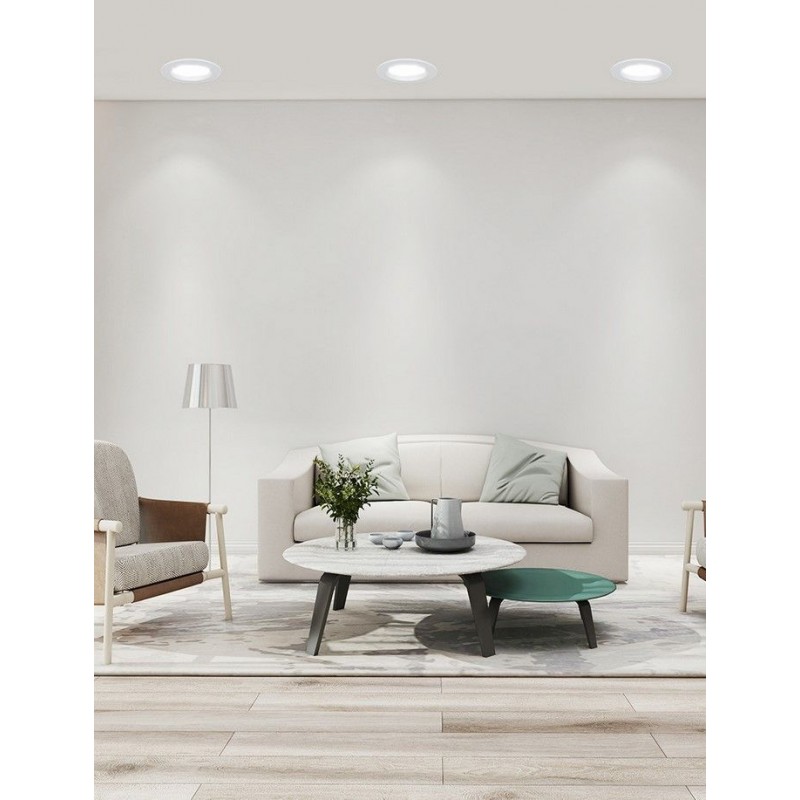 Spot LED encastrable rond - 6W - Découpe Ø95mm Spot LED encastrable rond - 6W - Découpe Ø95mm