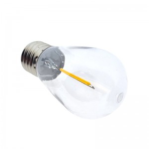 ampoule LED globe transparent