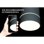 lampe plafond noire