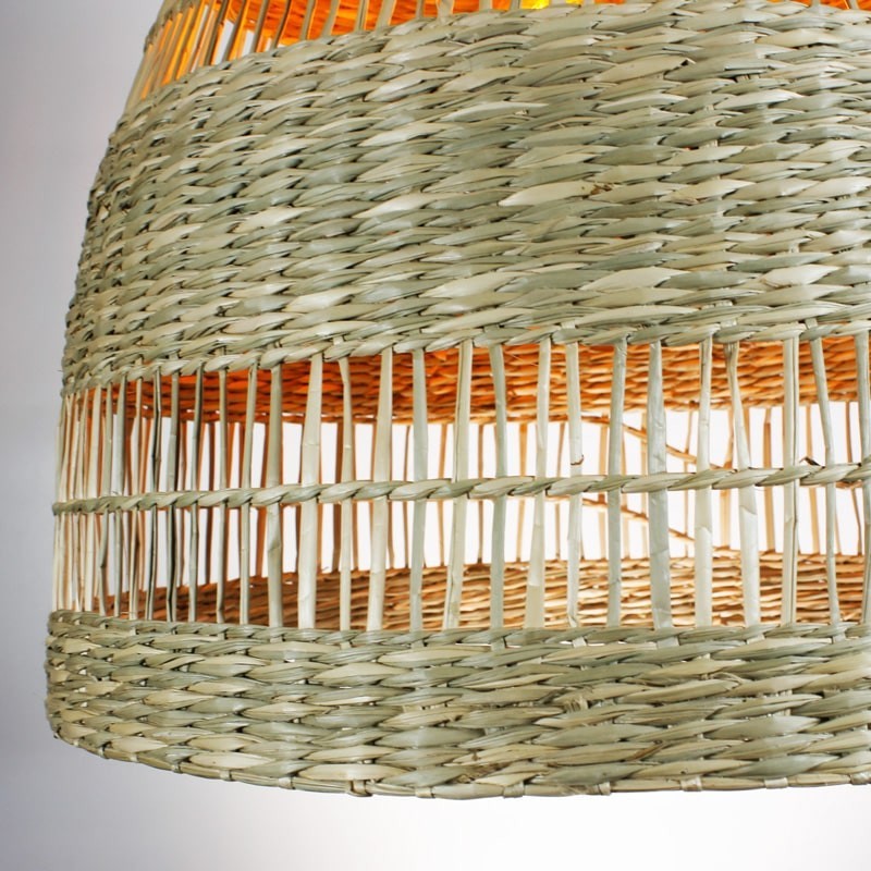 lampe suspendue osier tréssé lampe suspendue osier tréssé
