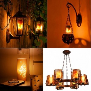 ampoule led décorative flamme